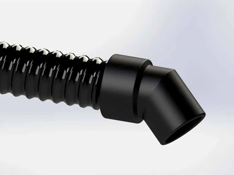 （ID25半弯接头，管ID25）